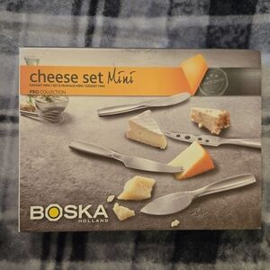 Cheese Set Mini - Silver